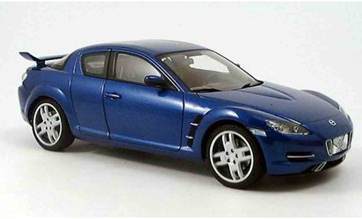 Mazda RX8 Base 1/18 Autoart x-men filmauto blau modellautos