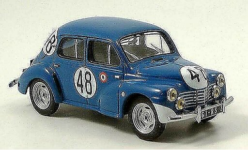 Renault 4CV Racing 1/43 IXO No. 48 Le Mans 1948 modellautos