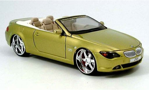 Bmw 645 Cabriolet 1/18 Maisto E64 ci playerz or modellautos