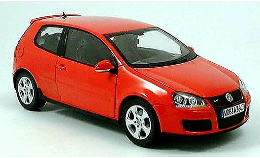 Volkswagen Golf GTI 1/18 Norev rot 3 portes modellautos