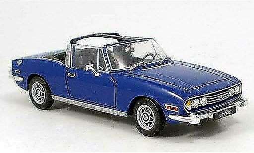 Triumph Stag Base 1/18 Revell blau 1970 modellautos