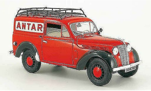 Renault Juvaquatre Base 1/18 Solido rot antar 1952 modellautos