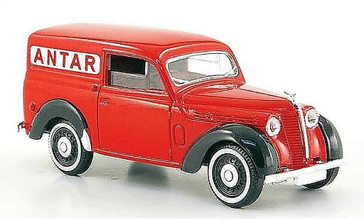 Renault Juvaquatre Base 1/43 Solido lieferwagen antar rot 1952 modellautos