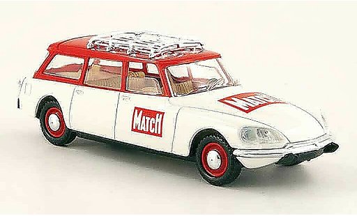 Citroen DS Break 1/43 Solido paris match rot weiss modellautos