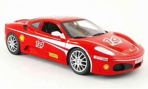 Ferrari F430 Challenge 1/18 Hot Wheels no.14 rot modellautos