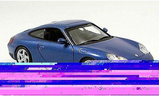 Porsche 911 4S 1/43 Minichamps Carrera blau 2001 modellautos