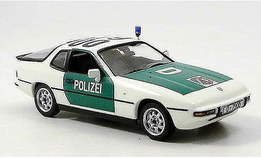 Porsche 924 Base 1/43 Minichamps Autobahnpolice Dusseldorf modellautos