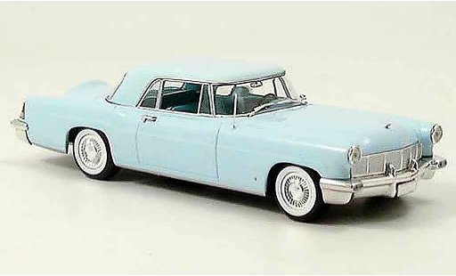 Lincoln Continental 1956 1/43 Minichamps MK II blau modellautos