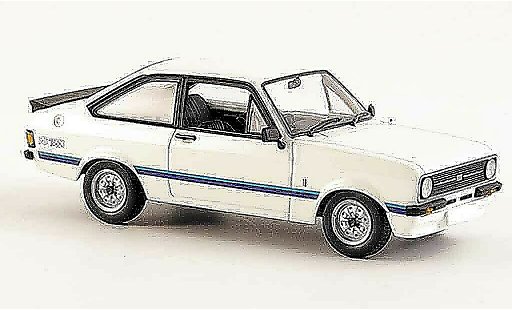 Ford Escort RS 1800 1/43 Minichamps weiss 1975 MK2 modellautos