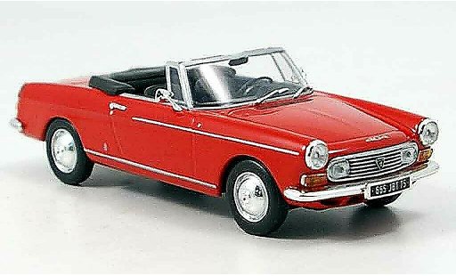 Peugeot 404 Cabriolet 1/43 Minichamps Cabrio rot 1962 modellautos