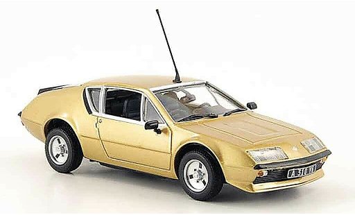 Alpine A310 rallye 1/43 Minichamps kupfer 1976 modellautos