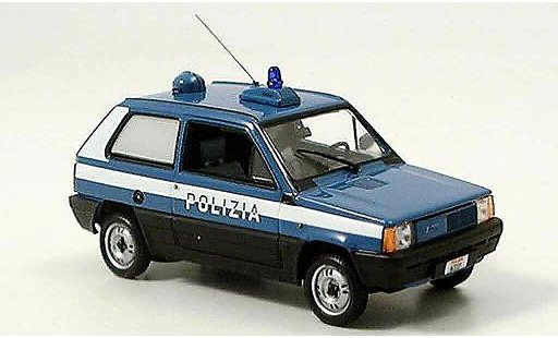Fiat Panda Police 1/43 Minichamps italienische modellautos