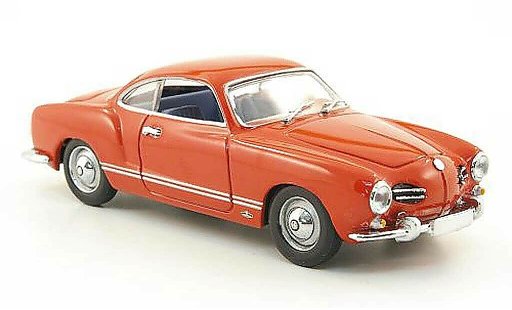 Volkswagen Karmann Ghia Coupe 1/43 Minichamps Ghia (Typ 14) rot 1966 modellautos
