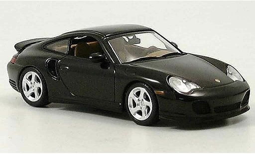Porsche 911 Turbo 1/43 Minichamps gr&Atilde;&frac14;n 2005 modellautos