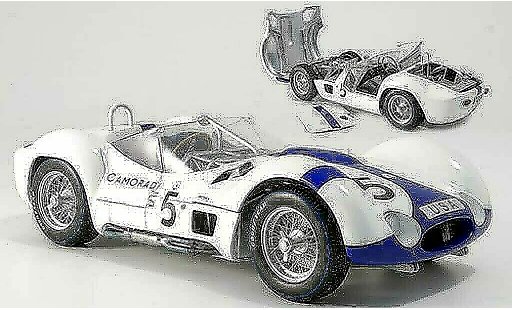 Maserati Tipo Base 1/18 Minichamps 61 no5 camoradi 1000km nurburgring 1960 modellautos
