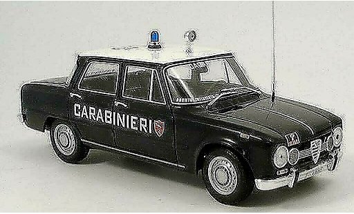 Alfa Romeo Giulia Berlina 1/18 Minichamps carabinieri police (it) 1970 modellautos