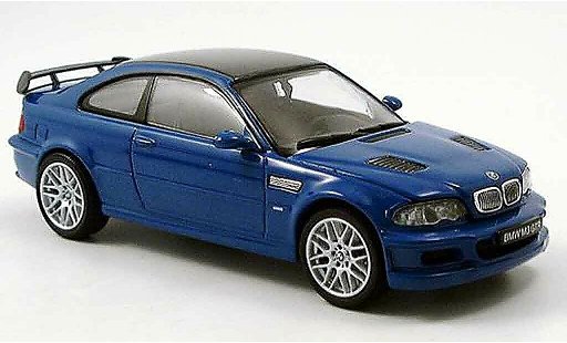 Bmw M3 coupe 1/43 Kyosho GTR E46 street blau modellautos