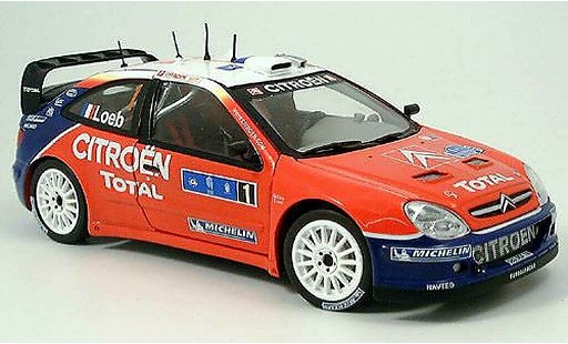 Citroen Xsara WRC 2005 1/18 Sun Star no.1 total sieger tour de course modellautos