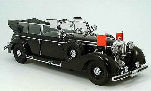 Mercedes 770 Cabriolet 1/18 Signature K Cabrio schwarz 1938 modellautos