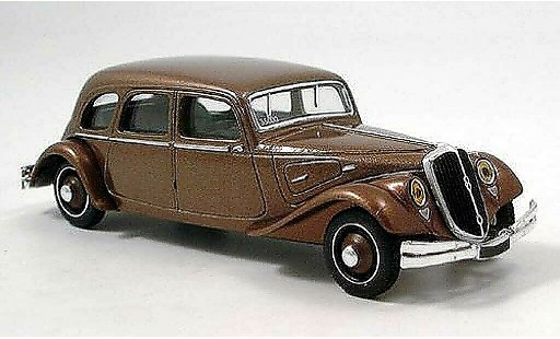 Citroen Traction 22 1/43 Norev CV Familiale brun modellautos