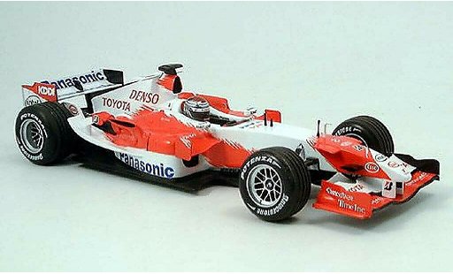 Toyota F1 Showcar 1/18 Minichamps panasonic j.trulli presentation 2006 modellautos