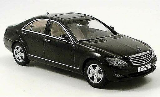 Mercedes Classe S Lang 1/43 Autoart S 500 SWB schwarz 2004 modellautos