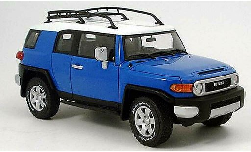 Toyota FJ Cruiser Base 1/18 Autoart blau modellautos