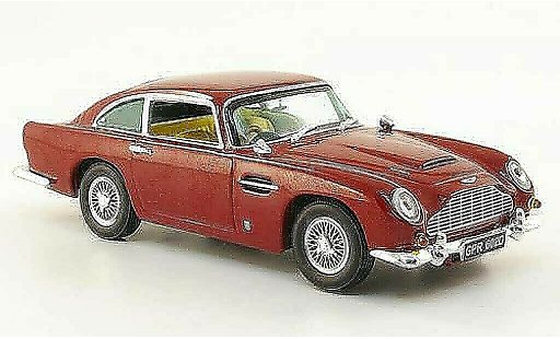 Aston Martin DB5 saloon 1/43 Vitesse rot RHD beiges Interieur modellautos