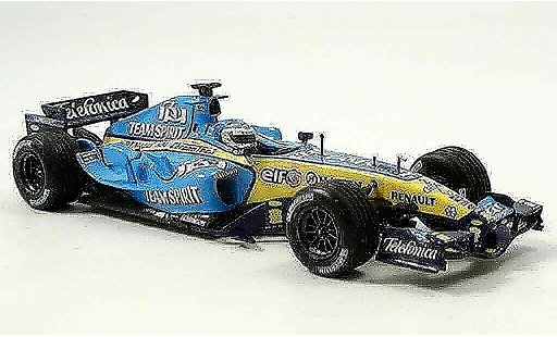 Renault F1 2006 1/43 Minichamps team show car modellautos