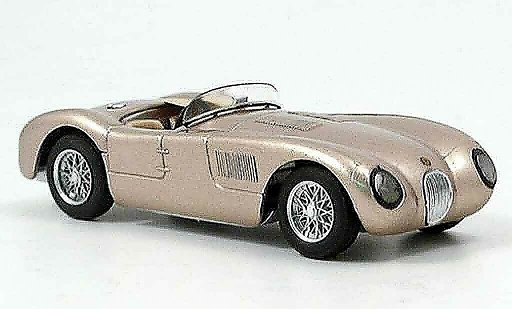 Jaguar C-Type Stradale 1/43 Brumm bronze modellautos