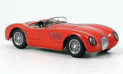 Jaguar C-Type Stradale 1/43 Brumm rot modellautos