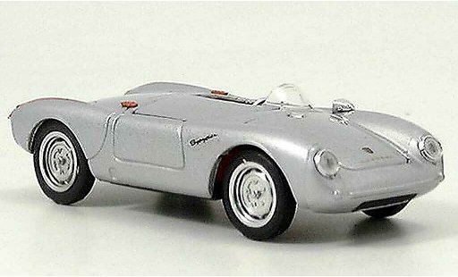 Porsche 550 1954 1/43 Brumm grau Strassenversion modellautos