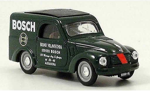 Fiat 500 C 1/43 Brumm Lieferwagen Bosch gr&Atilde;&frac14;n modellautos