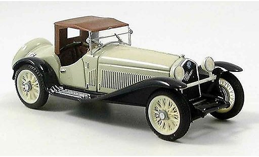 Alfa Romeo 2300 berlina 1/43 Brumm beige schwarz modellautos