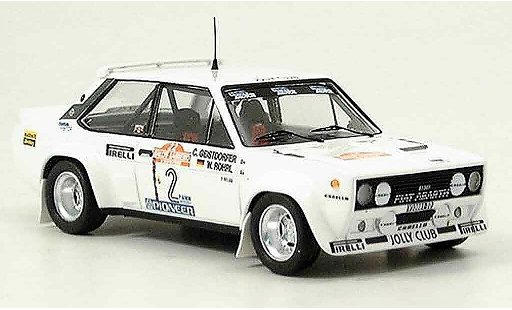 Fiat 131 Abarth 1/43 Trofeu Jolly Club San Remo Rohrl Geistdorfer 1980 modellautos