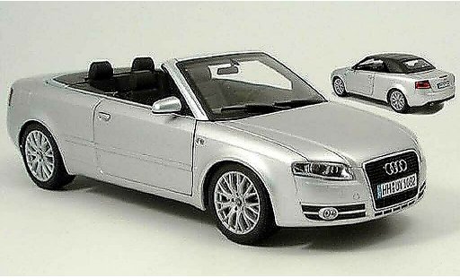 Audi A4 cabriolet 1/18 Norev grau 2006 modellautos