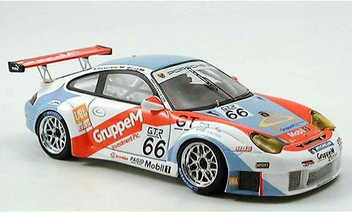 Porsche 911 GT3 RSR 1/43 Spark No.66 FIA GT 2 Klasse Meister 2005 modellautos