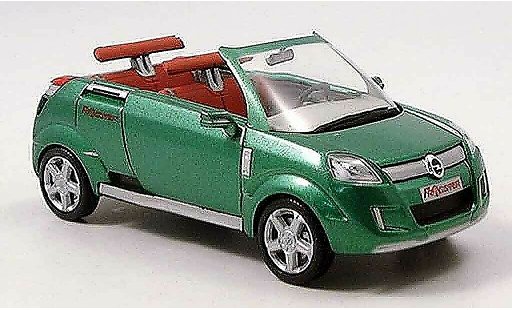 Opel Frogster Concept 1/43 Norev gr&Atilde;&frac14;n autosalon genf 2001 modellautos