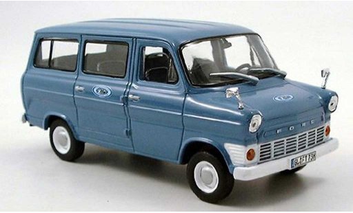 Ford Transit Bus 1/43 Norev blau 1969 modellautos