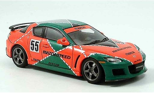 Mazda RX8 Speed RX8 1/43 Autoart RX 8 Le Mans livery gr&Atilde;&frac14;n orange modellautos