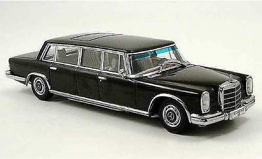 Mercedes 600 Pullman 1/43 Autoart (W 100) schwarz modellautos