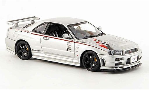 Nissan Skyline R34 1/43 Autoart nismo Z Tune 2001 modellautos