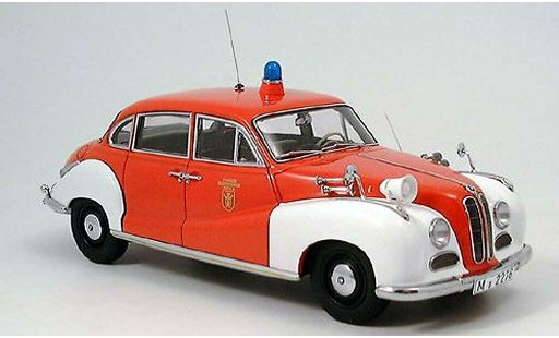 Bmw 501 pompiers 1/18 Autoart pompier modellautos
