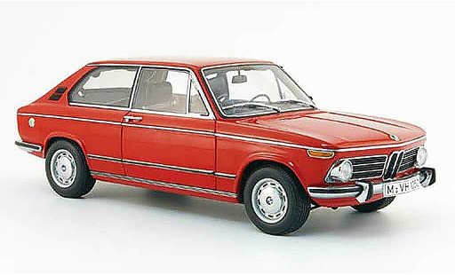 Bmw 2000 Touring 1/18 Autoart tii rot 1972 modellautos