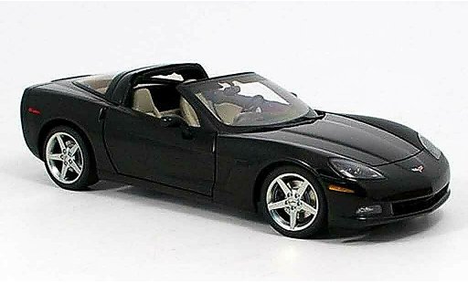 Chevrolet Corvette Coupe 1/18 Autoart C6 (c6) schwarz 2005 modellautos