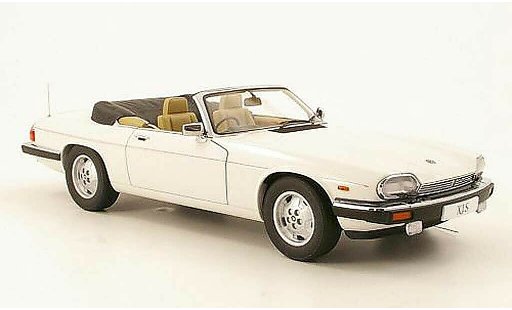 Jaguar XJS 1988 1/18 Autoart Cabrio weiss RHD modellautos