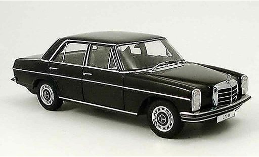 Mercedes 220 Base 1/18 Autoart d strichachter limousine schwarz modellautos
