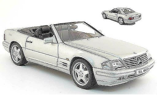 Mercedes Classe SL 600 1/18 Kyosho (r 129) grau metallized 1997 modellautos