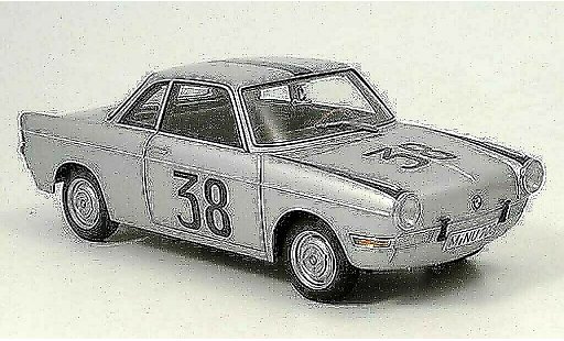 Bmw 700 Sport 1/18 Autoart Rennsport coupe no. 38 st&Atilde;&frac14;ck hockenheim 1960 modellautos