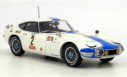 Toyota 2000 GT Fuji 1/18 Autoart no.2 24h 1967 modellautos